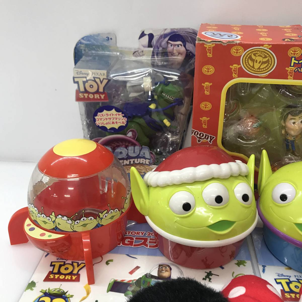 No.7867★1円～【グッズまとめ】ディズニー トイ・ストーリー リトルグリーンメン バズ ウッディ シェリーメイ フィギュア ミニカー 中古品 トイ 1円〜 東京ディズニー