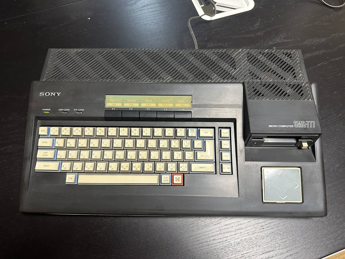 ジャンクSONY MICRO COMPUTER SMC‐777C SONY SMC-777 ジャンク