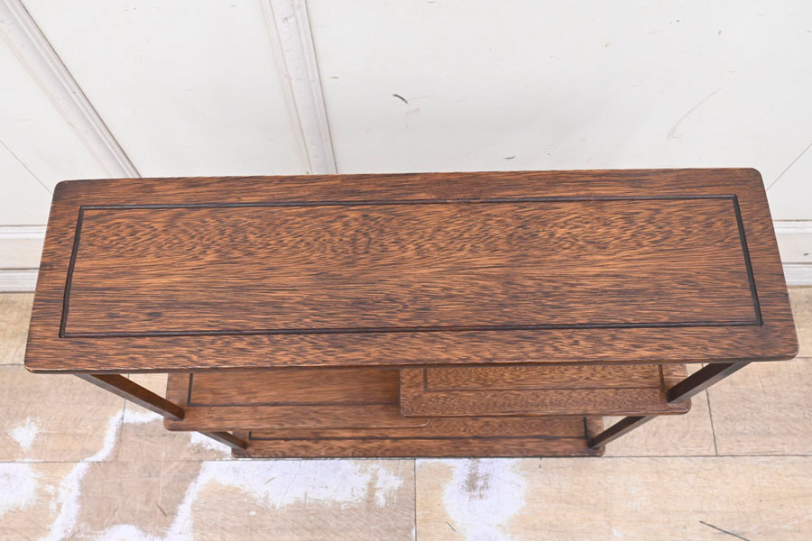 MODENA ソファ ラック KC014 新品B品 総無垢 長期保管品 茶棚 飾棚 煎茶