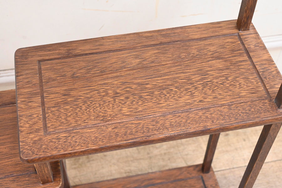 MODENA ソファ ラック KC014 新品B品 総無垢 長期保管品 茶棚 飾棚 煎茶