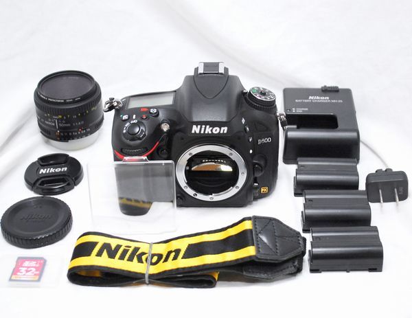 【新品同様の超美品 3853ショット・豪華セット】Nikon ニコン D600 AF NIKKOR 50mm f/1.8 D