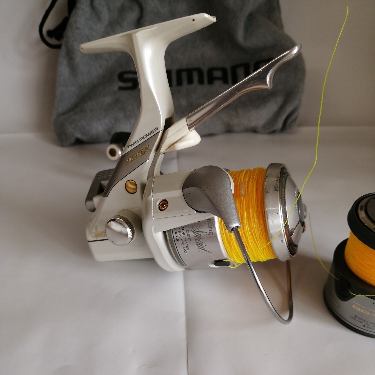 【1円スタート】中古　シマノ SHIMANO ツインパワー　ＢＢ-Ｘ 800GT シマノ・ スピニングリール 　ＴＷＩＮＰＯＷＥＲ【替えスプール付】