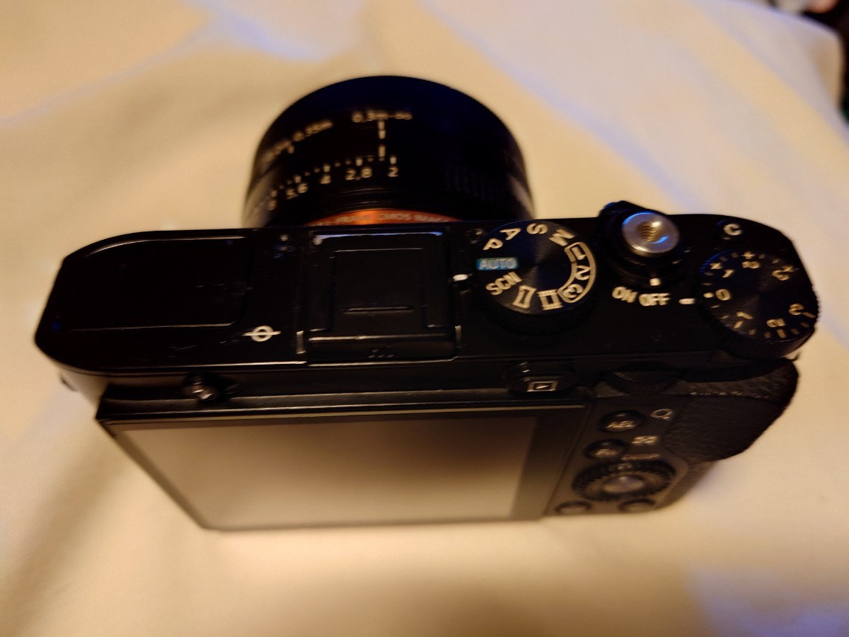 SONY サイバーショット DSC-RX1 フルサイズセンサー 通電動作確認 元箱 