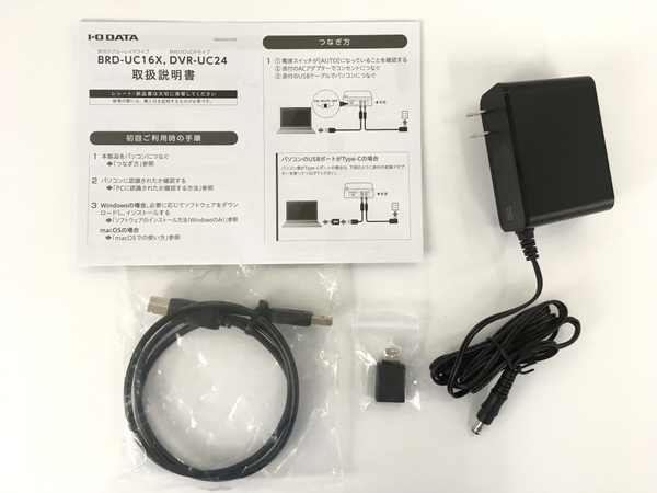 限定セール，2026 IO DATA DVR-UC24 Type-C対応 外付型 DVDドライブ 中古 Y7834439