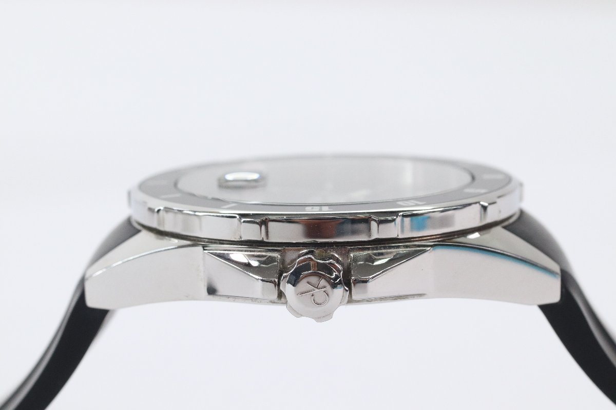 Calvin Klein カルバンクライン K2W21X クォーツ デイト メンズ 腕時計 箱付 5906-N