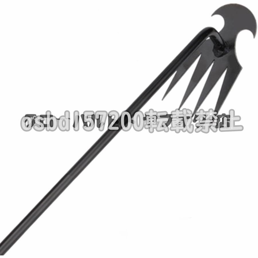 強くお勧め★手動除草機 除草鍬 片手用 多機能除草くわ 雑草抜き 草抜き 炭素鋼除草機 ポータブル草引き 盆栽裏庭中庭野菜植栽