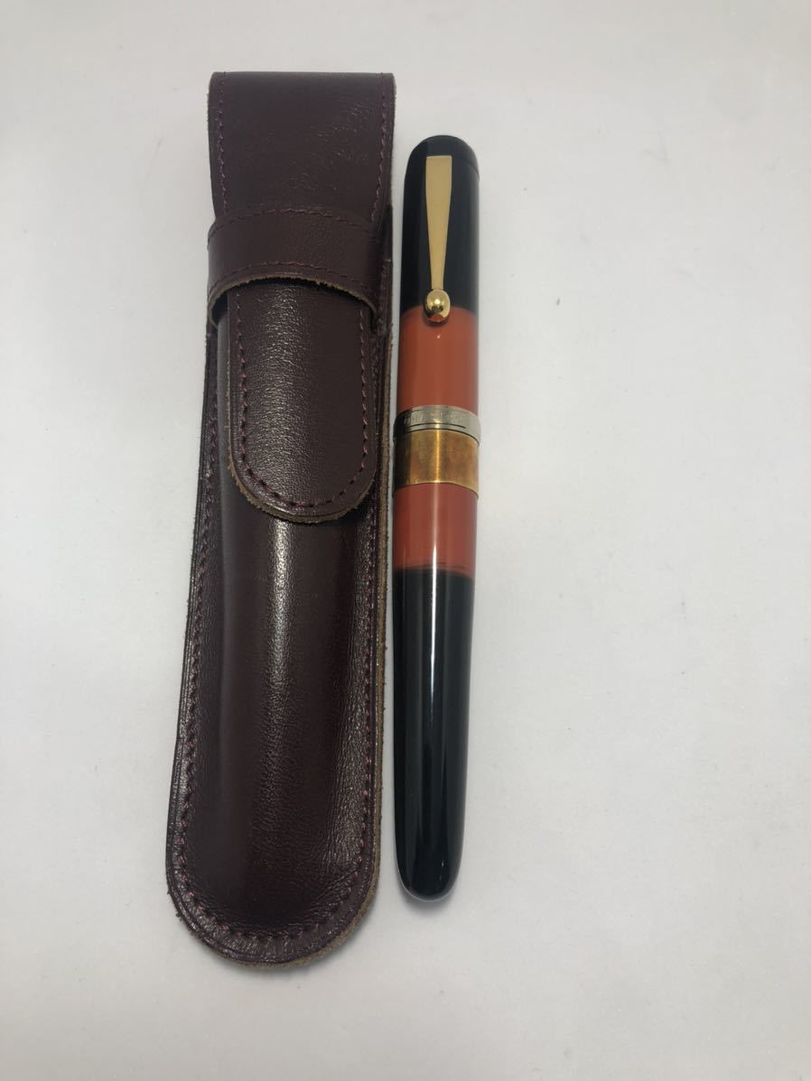 大橋堂 仙台 万年筆 k18 k14 金 ゴールド ケース付 現状品 高級品 名品