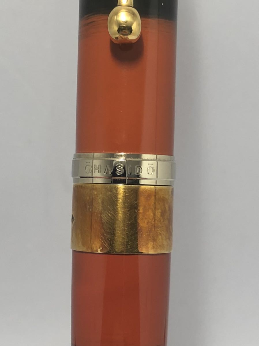 大橋堂 仙台 万年筆 k18 k14 金 ゴールド ケース付 現状品 高級品 名品