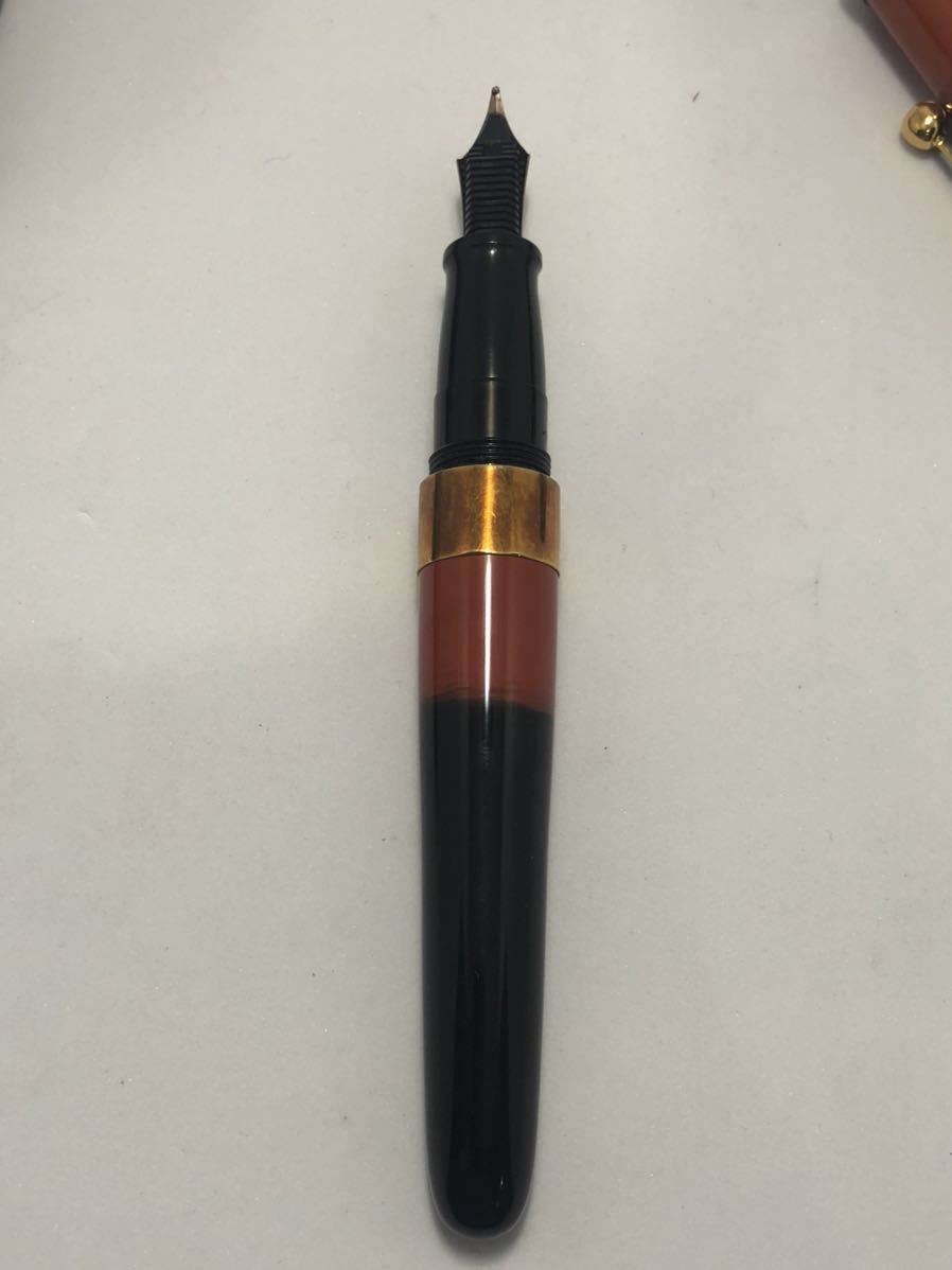 大橋堂 仙台 万年筆 k18 k14 金 ゴールド ケース付 現状品 高級品 名品