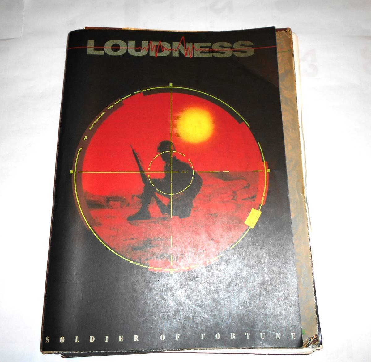 難あり☆LOUDNESS ラウドネス SOLDIER OF FORTUNE ソルジャーオブ