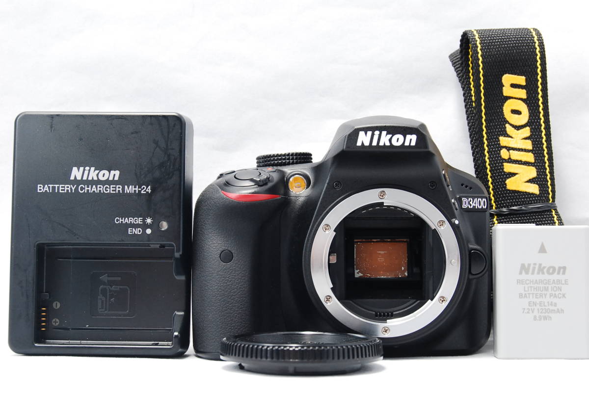 D3400 Nikon - ニコン VR ボディ デジタル一眼レフカメラ (ニコン 