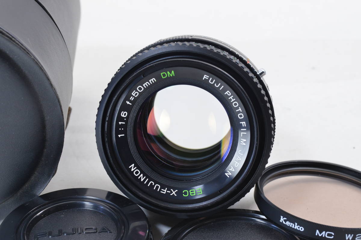 ecoま】FUJI PHOTO EBC X-FUJINON 50mm F1.6 DM マニュアルレンズ Fuji
