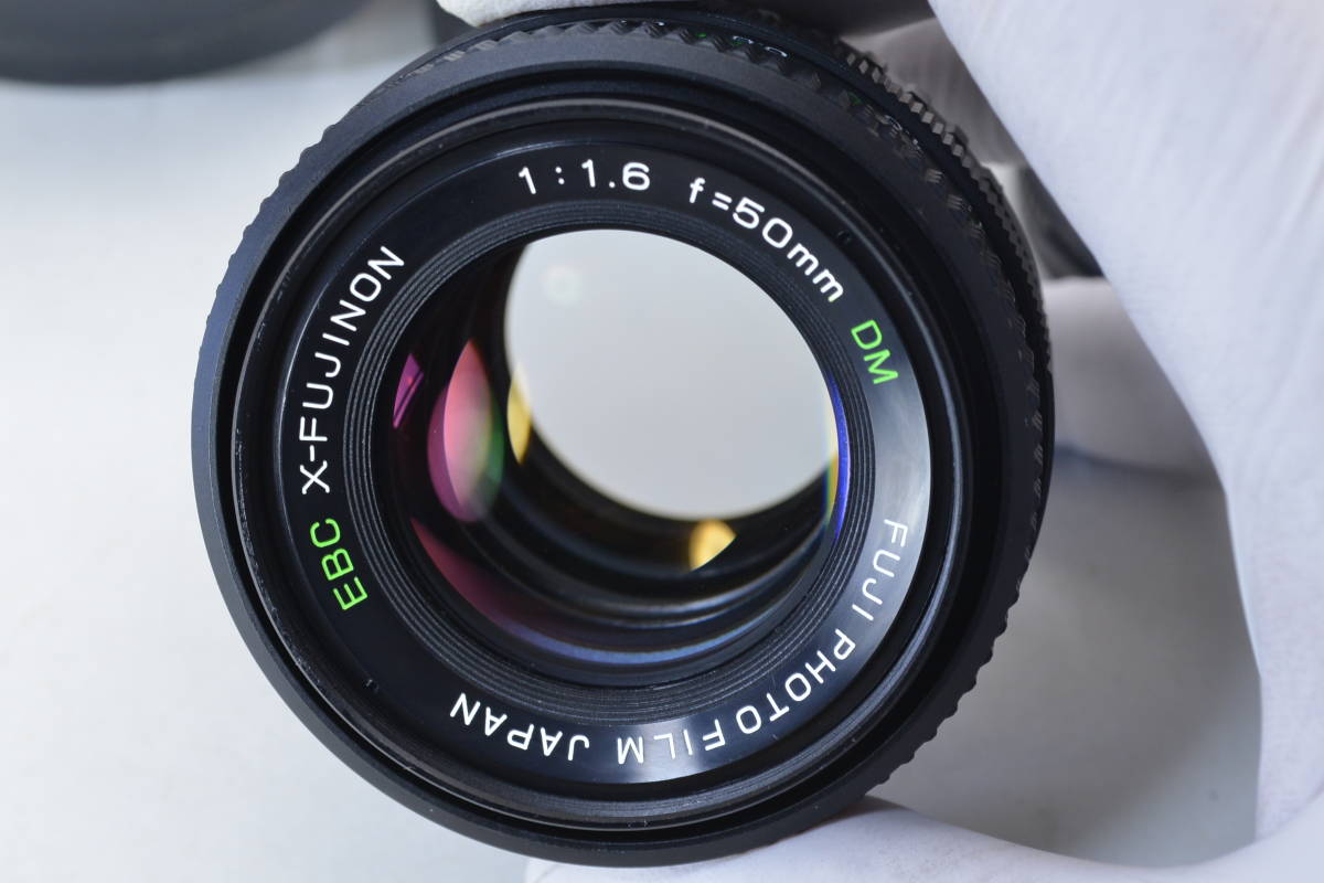 ecoま】FUJI PHOTO EBC X-FUJINON 50mm F1.6 DM マニュアルレンズ Fuji