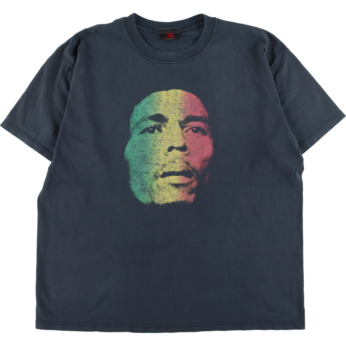 古着 00年代 ZION BOB MARLEY ボブマーリー 両面プリント バンドT 
