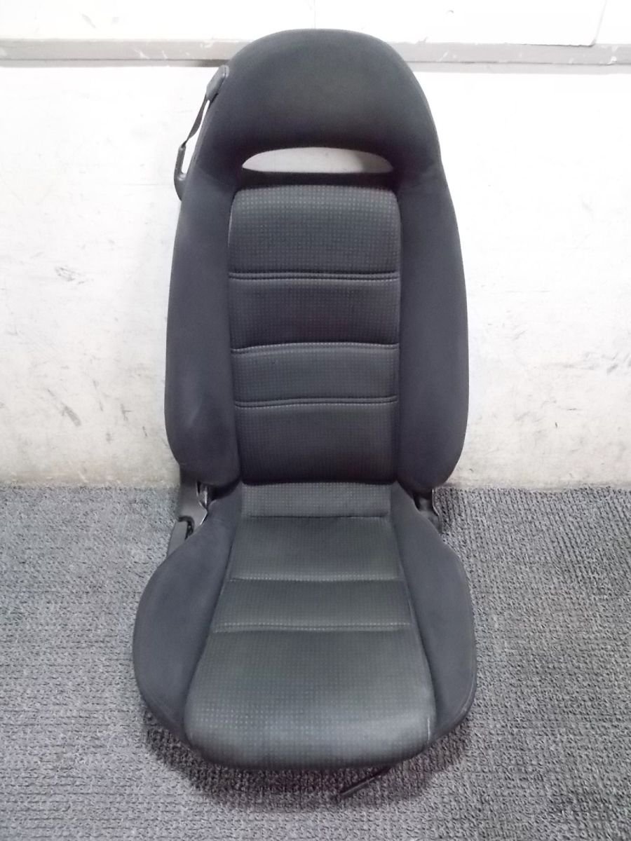 ★激安!★FD3S RX-7 RX7 純正 ノーマル フロント シート 右 運転席側 シートレール付き 13B ロータリー / 2Q7-1123