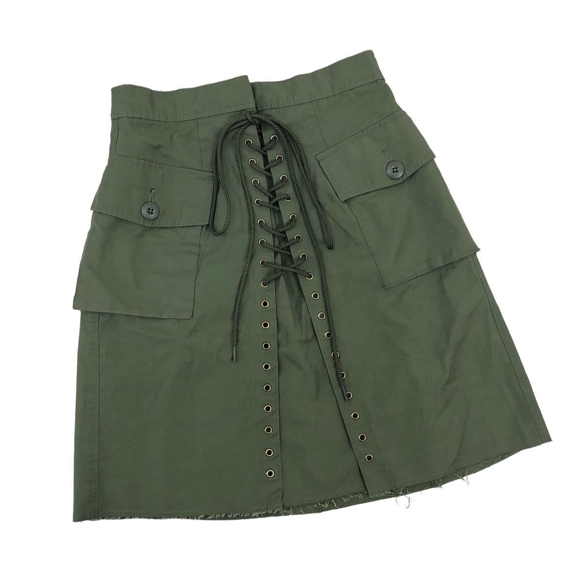 m397 HYSTERIC GLAMOUR ヒステリックグラマー レースアップ カーゴ 