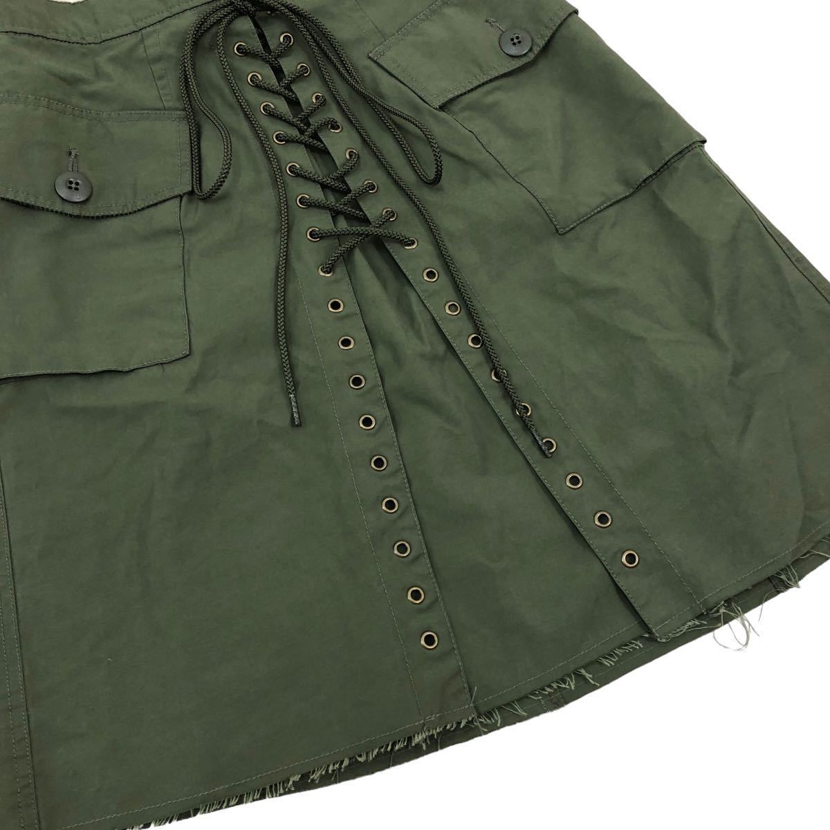 m397 HYSTERIC GLAMOUR ヒステリックグラマー レースアップ カーゴ 