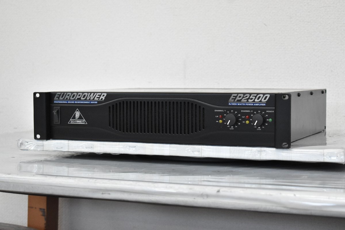 A500 パワーアンプ BEHRINGER 中古動作確認 ベリンガー - 値下げ