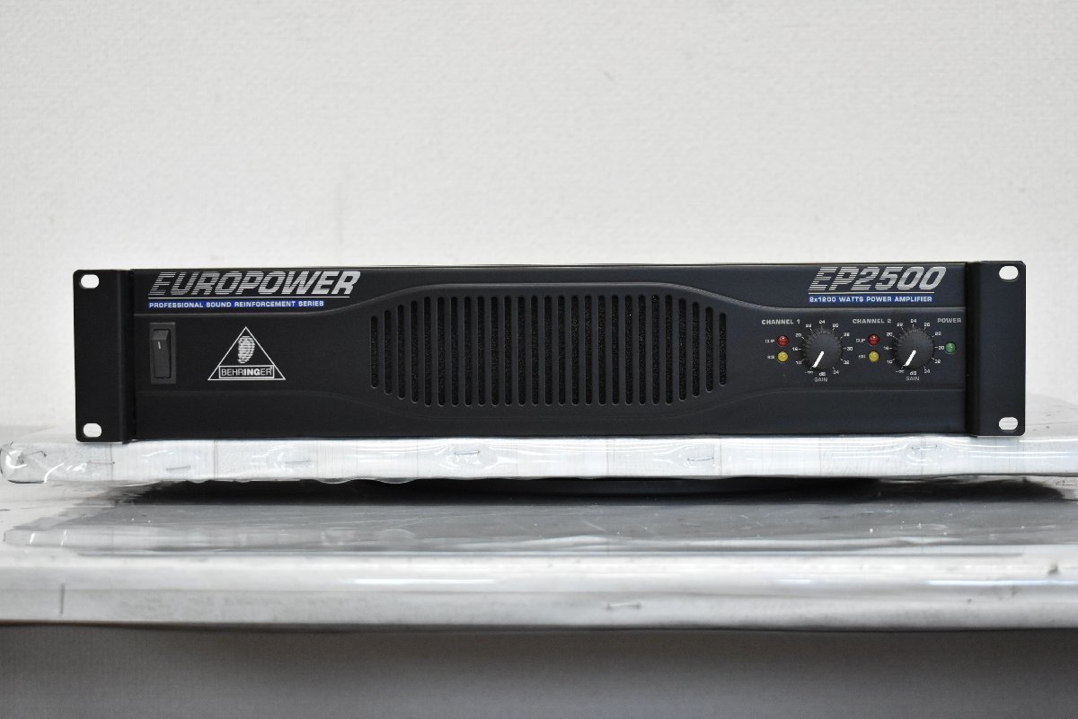 A500 パワーアンプ BEHRINGER 中古動作確認 ベリンガー - 値下げ