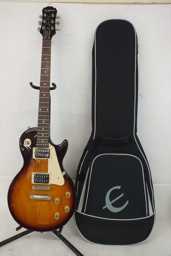 □ Epiphone エピフォン Les Paul 100 ギター ソフトケース付き 中古