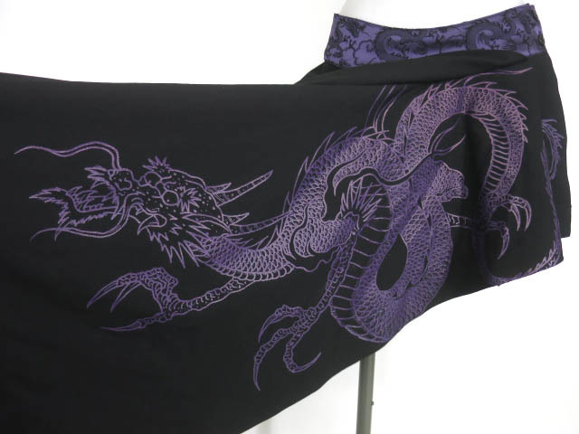 Qutie Frash 龍プリントアシンメトリー巻きスカート / キューティー  