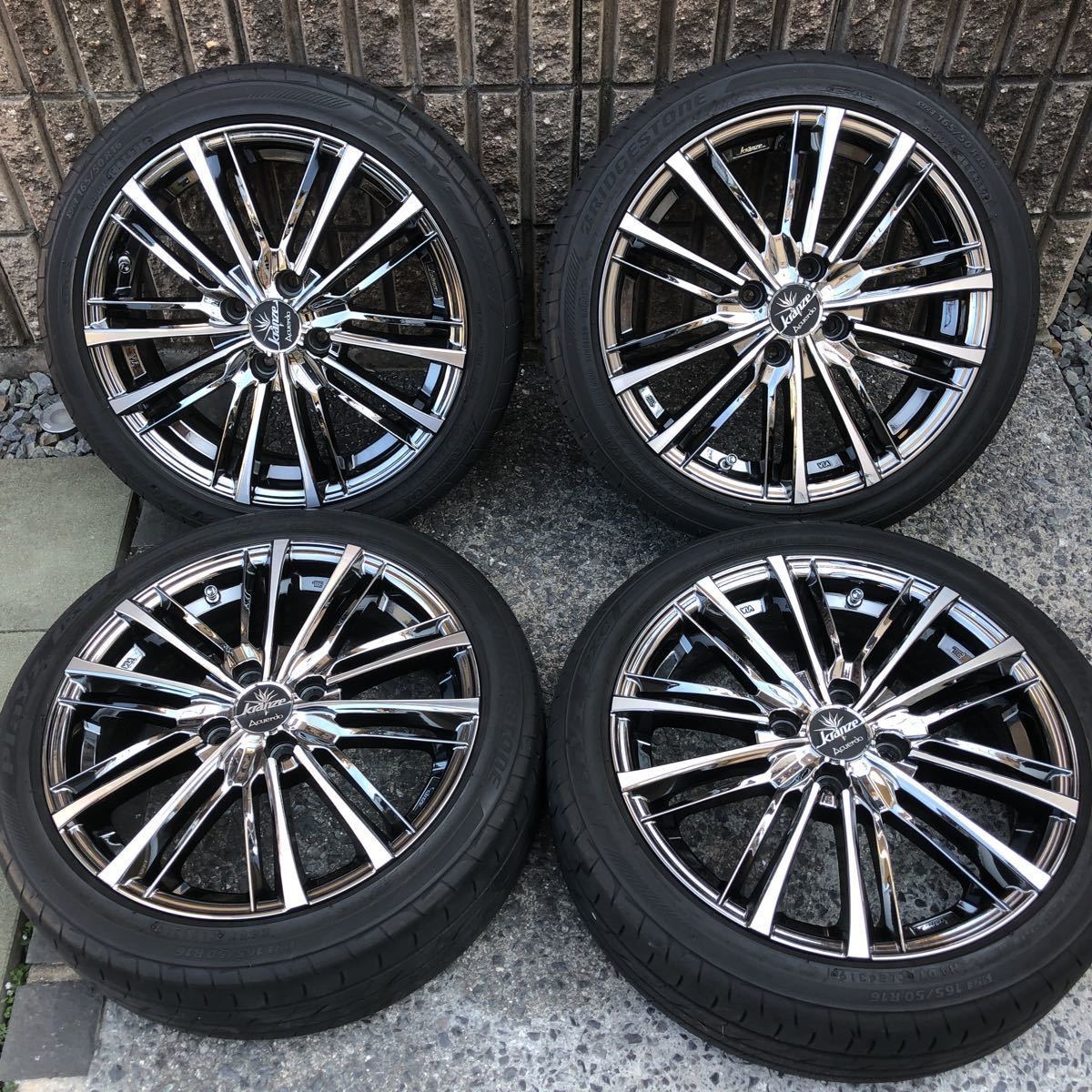 Kranze Acuerdo 165/50R16 クレンツェ アクエルド16インチ 美品 