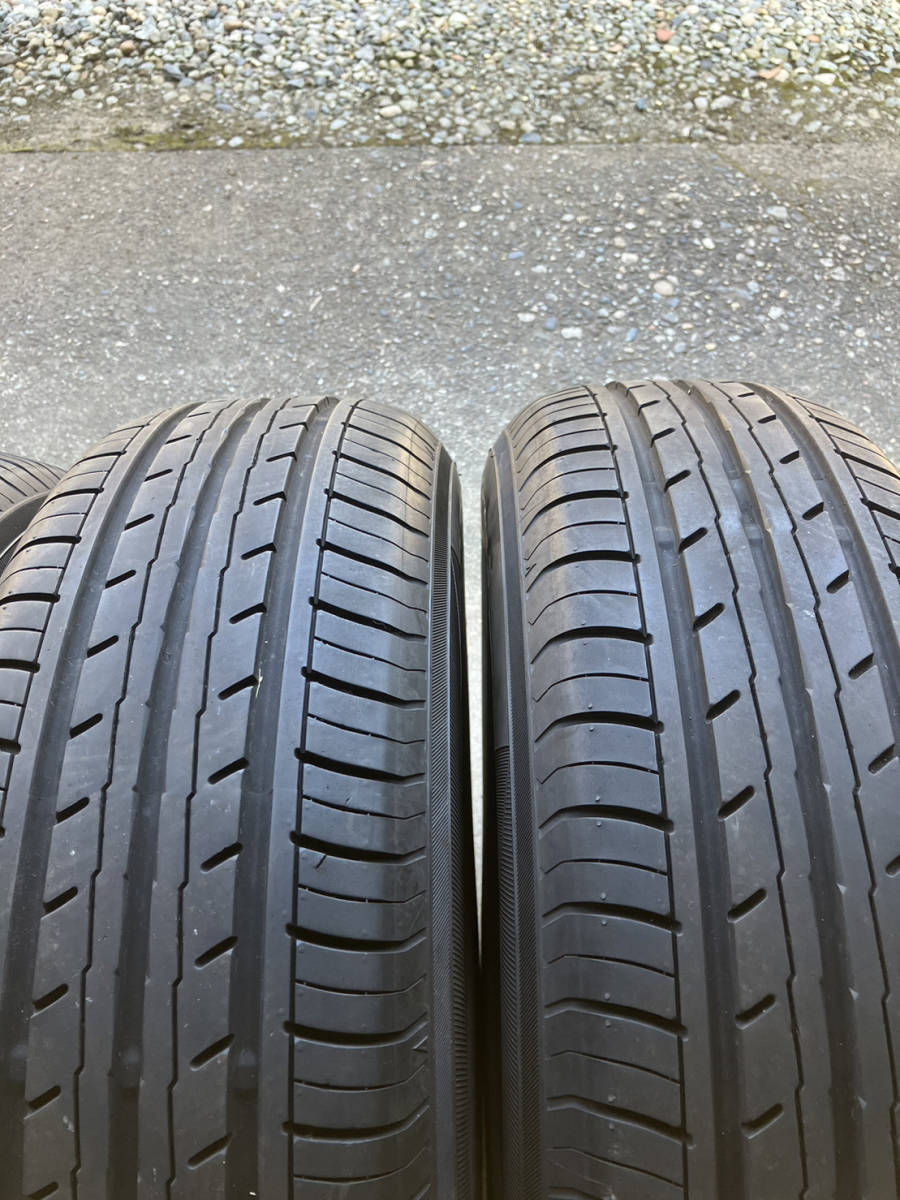 ☆バリ山 195/65R15 ヨコハマ ブルーアース 4本 美品 中古 ♪ ブルーアース