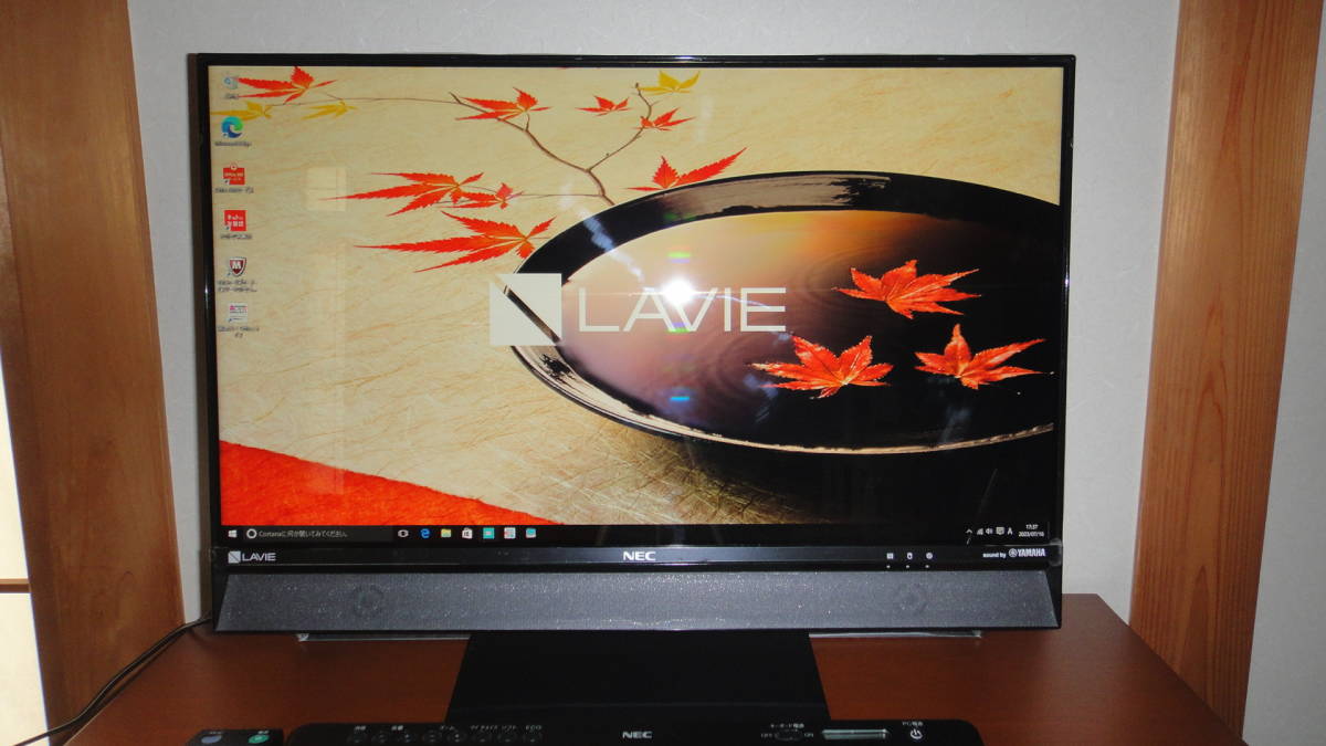 ☆★☆ NEC LAVIE Desk All-in-one PC-DA770FAB [ファインブラック] office搭載 (中古品) ★☆★