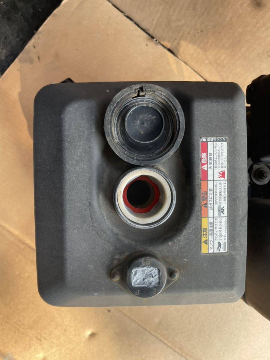 三菱製 GB180 最大6.3馬力 4サイクルOHV ガソリンエンジン 始動確認