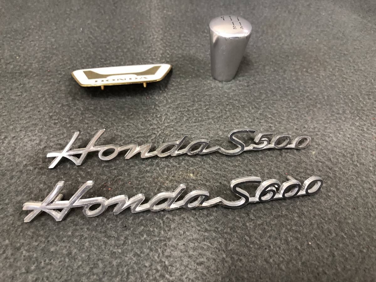 ⑰ 当時物 激レア物 HONDA ホンダ S500 S600 純正 サイドプレート 