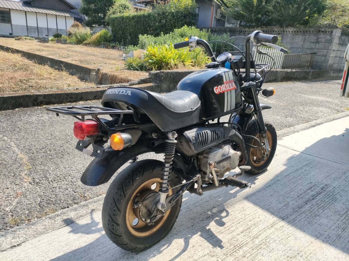 □大阪河南町より□Z50J ゴリラ□不動キック下りる レストアベース車□