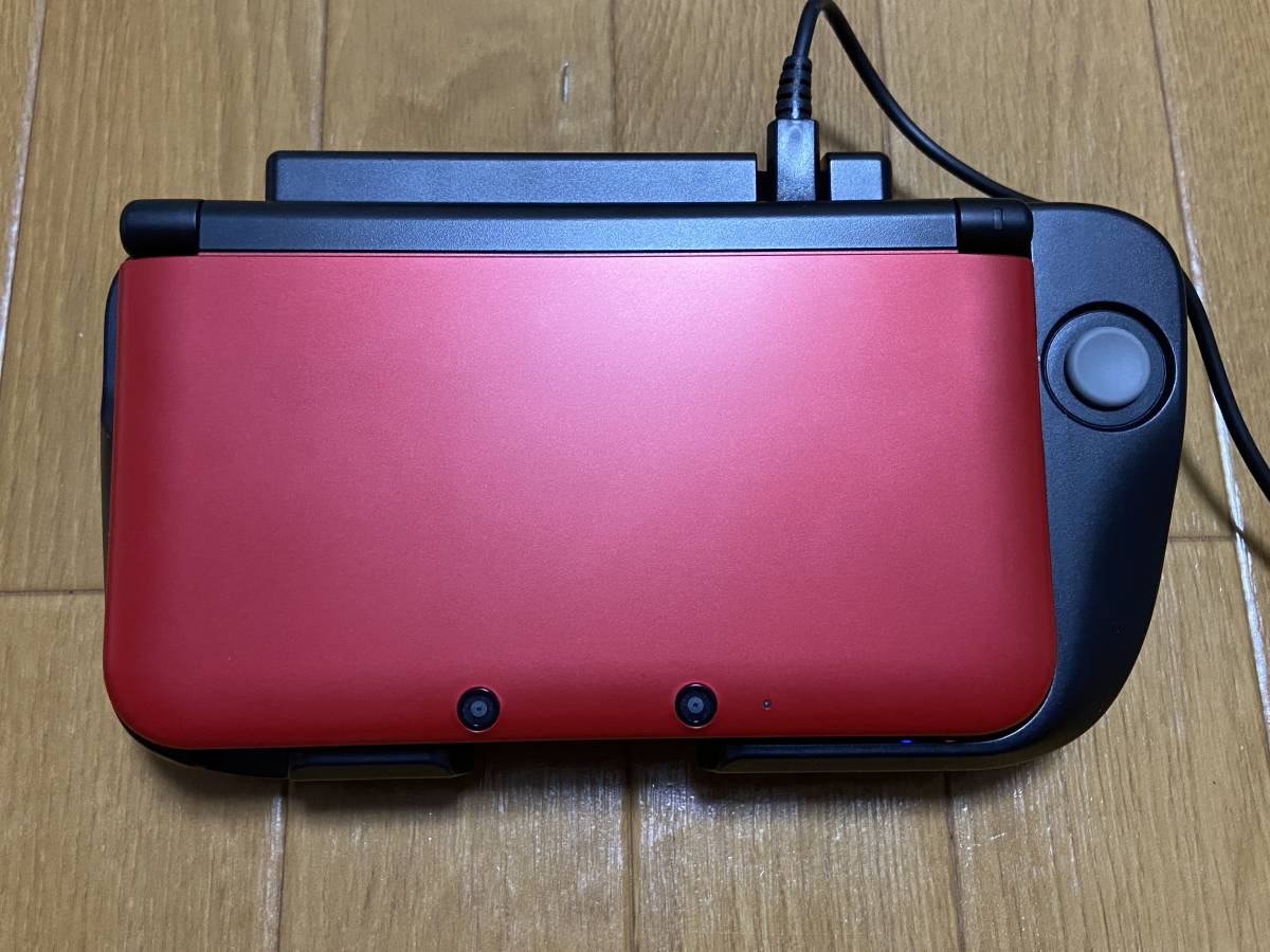 ☆美品☆ 任天堂 ニンテンドー NINTENDO 3DS LL レッド×ブラック WiFi  