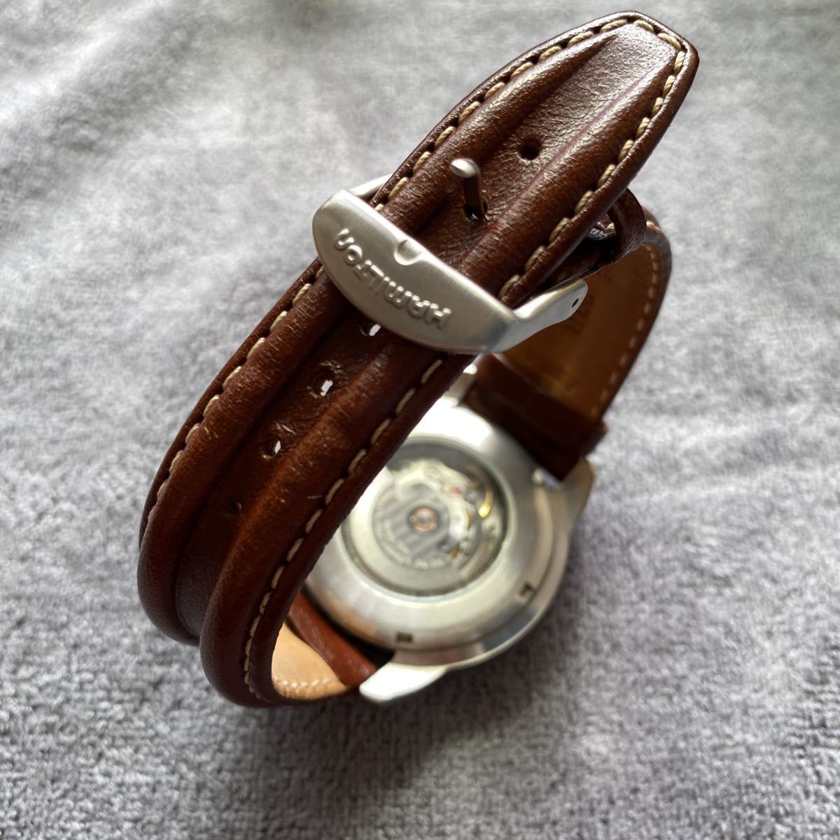 ハミルトン カーキアクションオートマチック 美品 【公式通販】