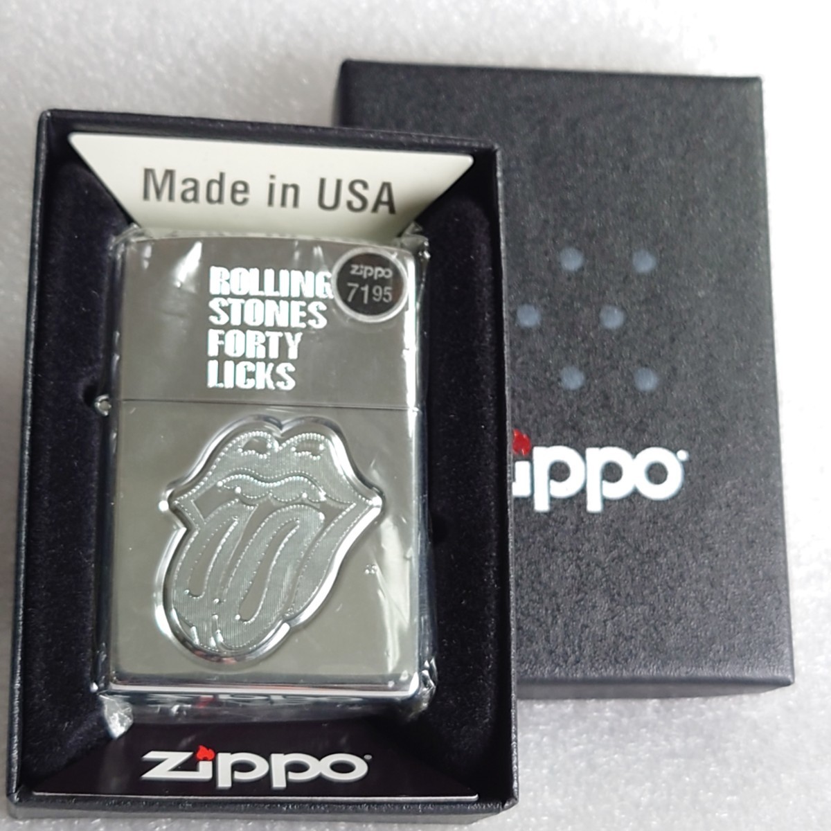 1111円～ ZIPPO 未使用 Rolling Stones LIMITED №3753