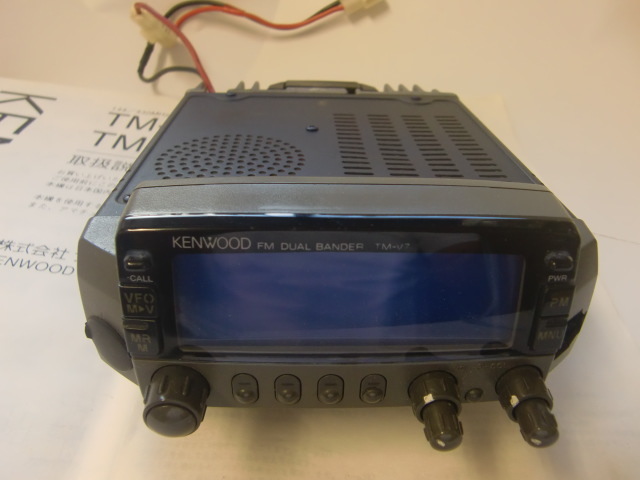 ☆KENWOOD・TM-V7Aハイパワー逆輸入機/J無し・144／430MHz デュアル