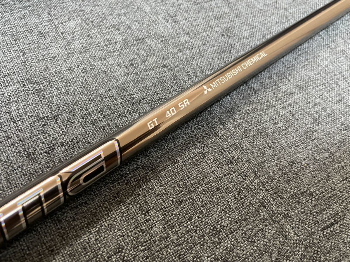 【希少スペック】Diamana GT 40 (SR) テーラーメイド スリーブ付 ドライバー用 シャフト スリーブ付ディアマナ【中古】