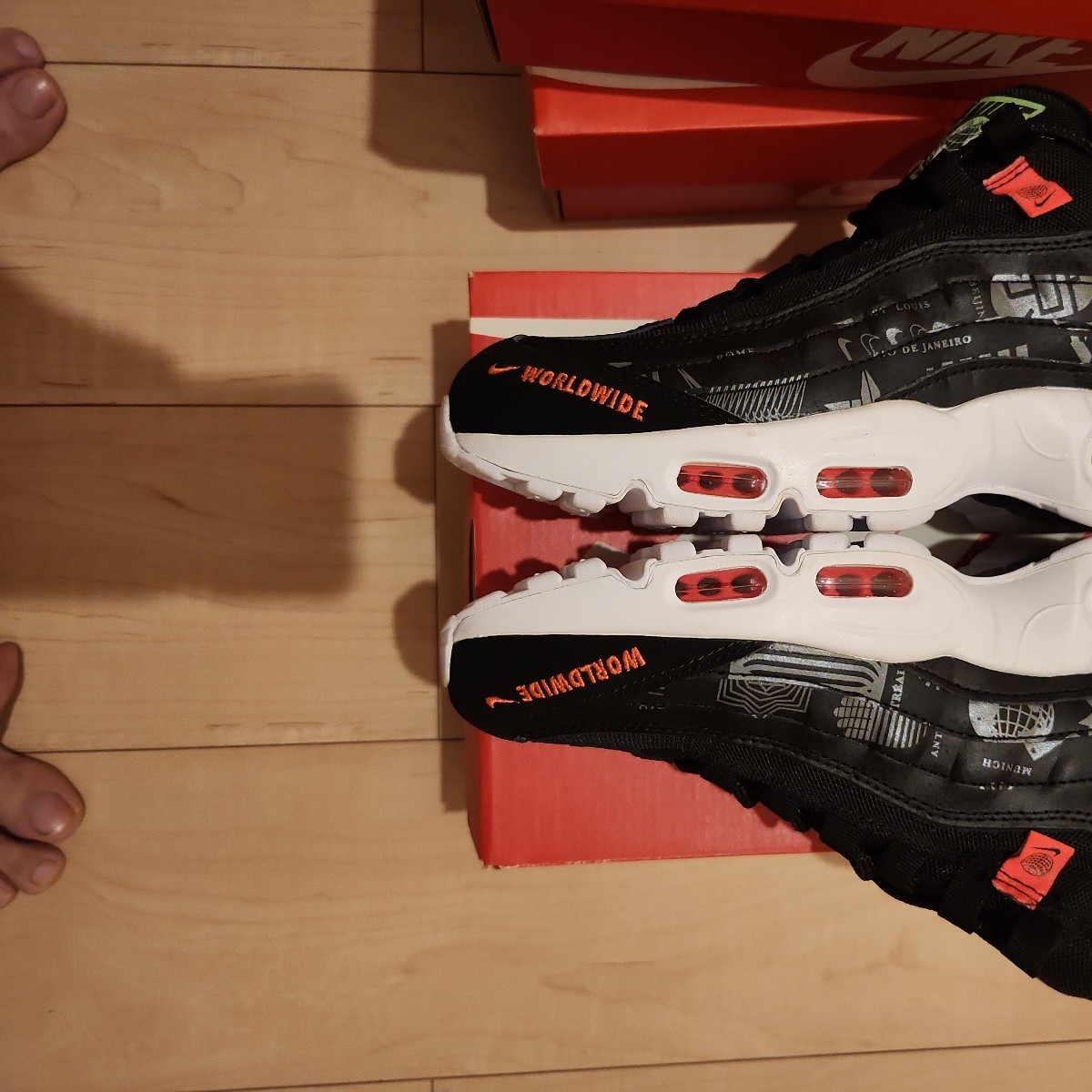 エアマックス95 US8 26cm 送料無料 国内正規品 未使用 ナイキ NIKE 箱 