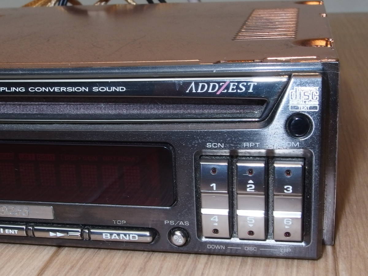 ADDZEST カーオーディオヘッドユニット DRZ9255 ジャンク ジャンク品□ADDZEST DRZ9255 カーオーディオ