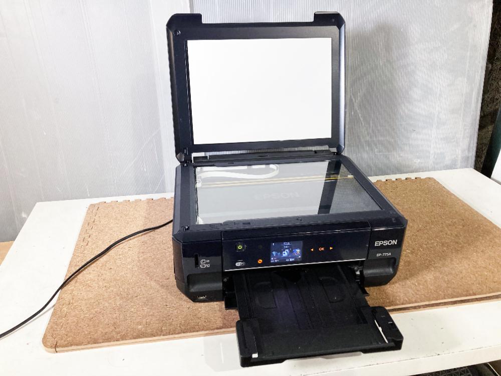 ★ 中古★EPSON エプソン A4プリンター Colorio カラリオ 複合機 ブラック【EP-775A】C2RB