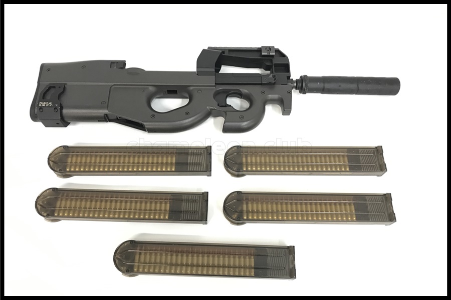 リナクロ様専用 東京マルイ P90 サイレンサーマガジン付き 東京マルイ