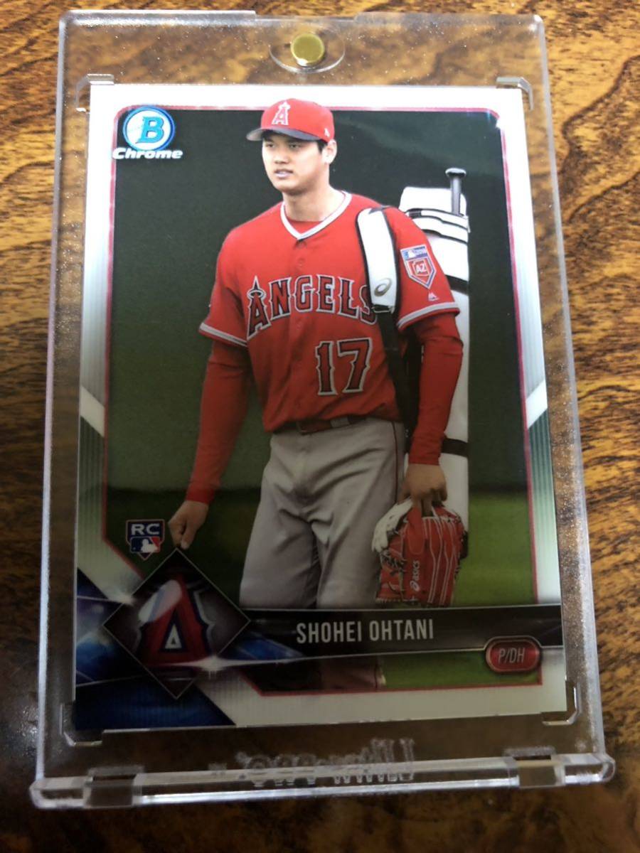 2018 大谷翔平 Ohtani Shohei Bowman Chrome RC Variation SP RC(Topps 
