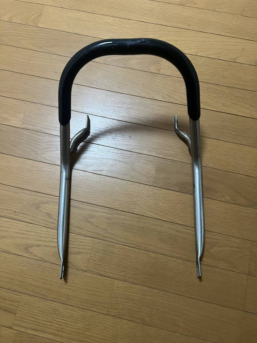 タンデムバー | GS400 黒 RACING製 (スズキ用)｜売買された