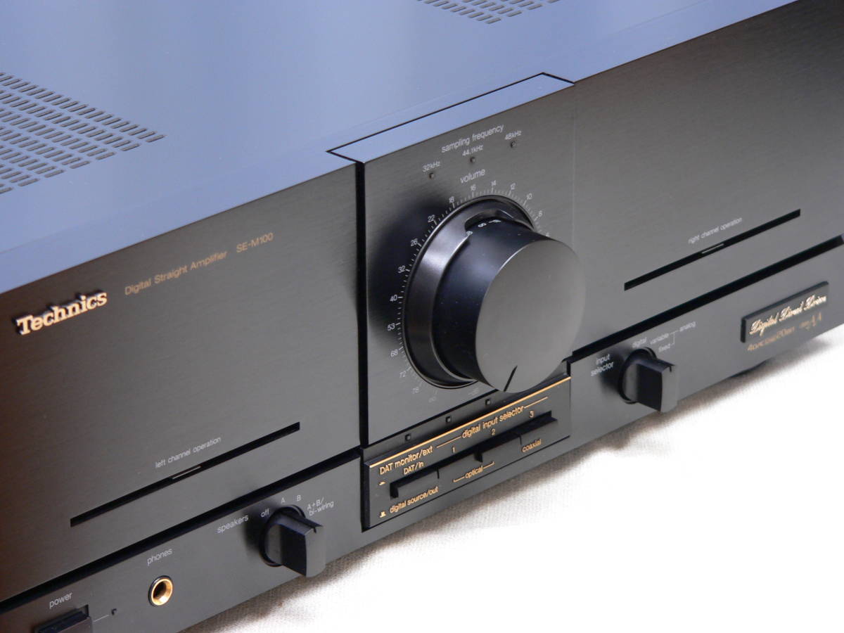 SE-M100 テクニクス デジタルストレートアンプ Technics □t2917