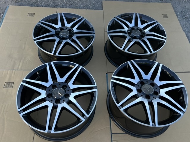 中古ホイール4本セット メルセデスベンツ純正 AMG C-Class W204 4輪