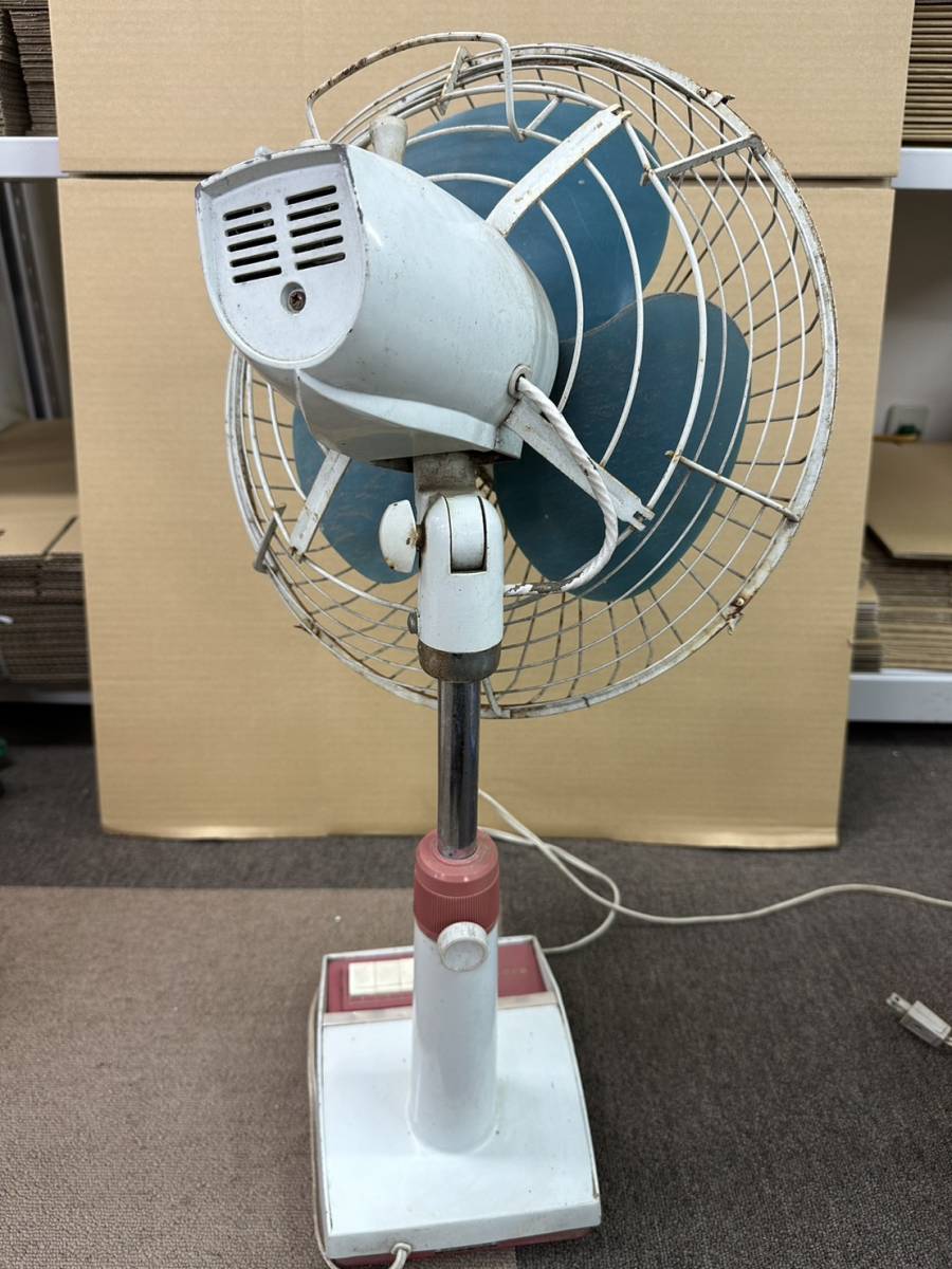 ブラザー扇風機 F30-297型 brother 羽30㎝ 昭和レトロ 当時物 アンティーク コレクション インテリア レトロ 家電 家庭用品 レトロ扇風機 