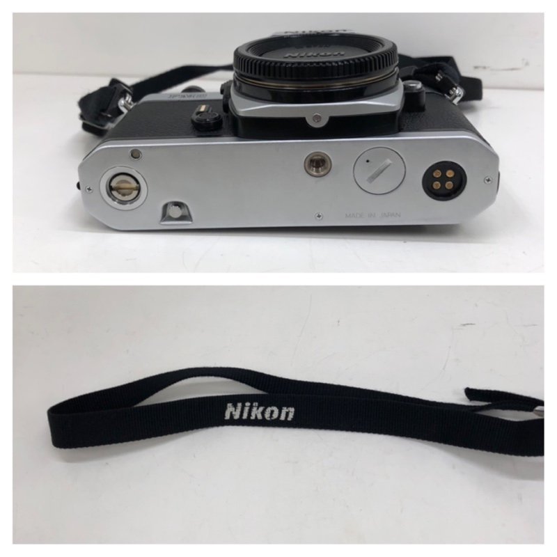 ジャンク】Nikon ニコン FM2 ボディ フィルム 一眼レフカメラ ブラック