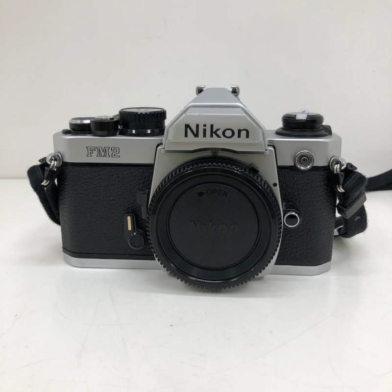 ジャンク】Nikon ニコン FM2 ボディ フィルム 一眼レフカメラ ブラック