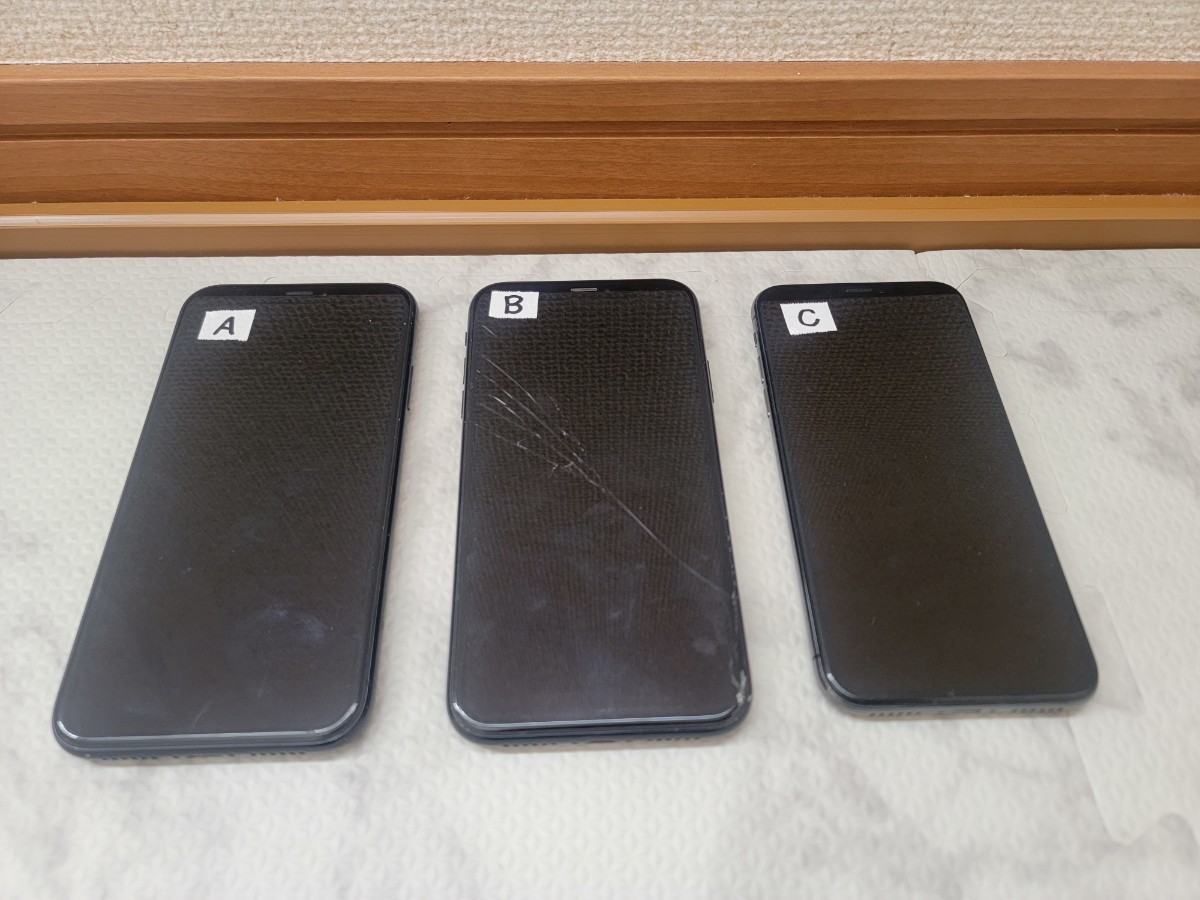 ジャンク iPhone iPad まとめて 全6台 iPhoneXR 2台/iPhoneX 1台/iPhone8 1