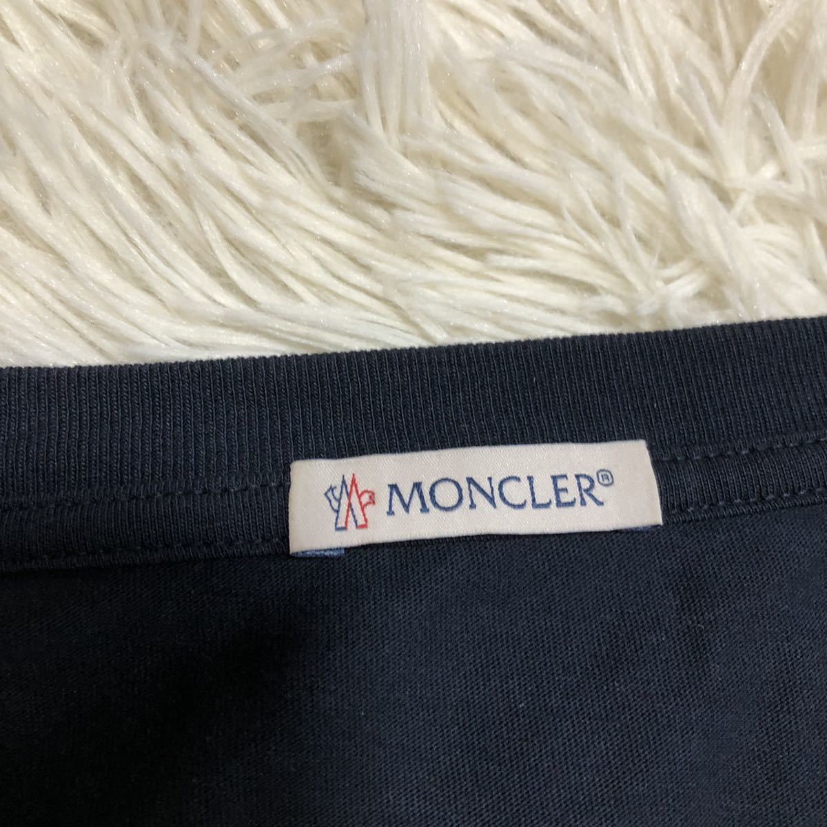 希少XL!!美品 モンクレール MONCLER ロンT マグリア ワッペン サイド 