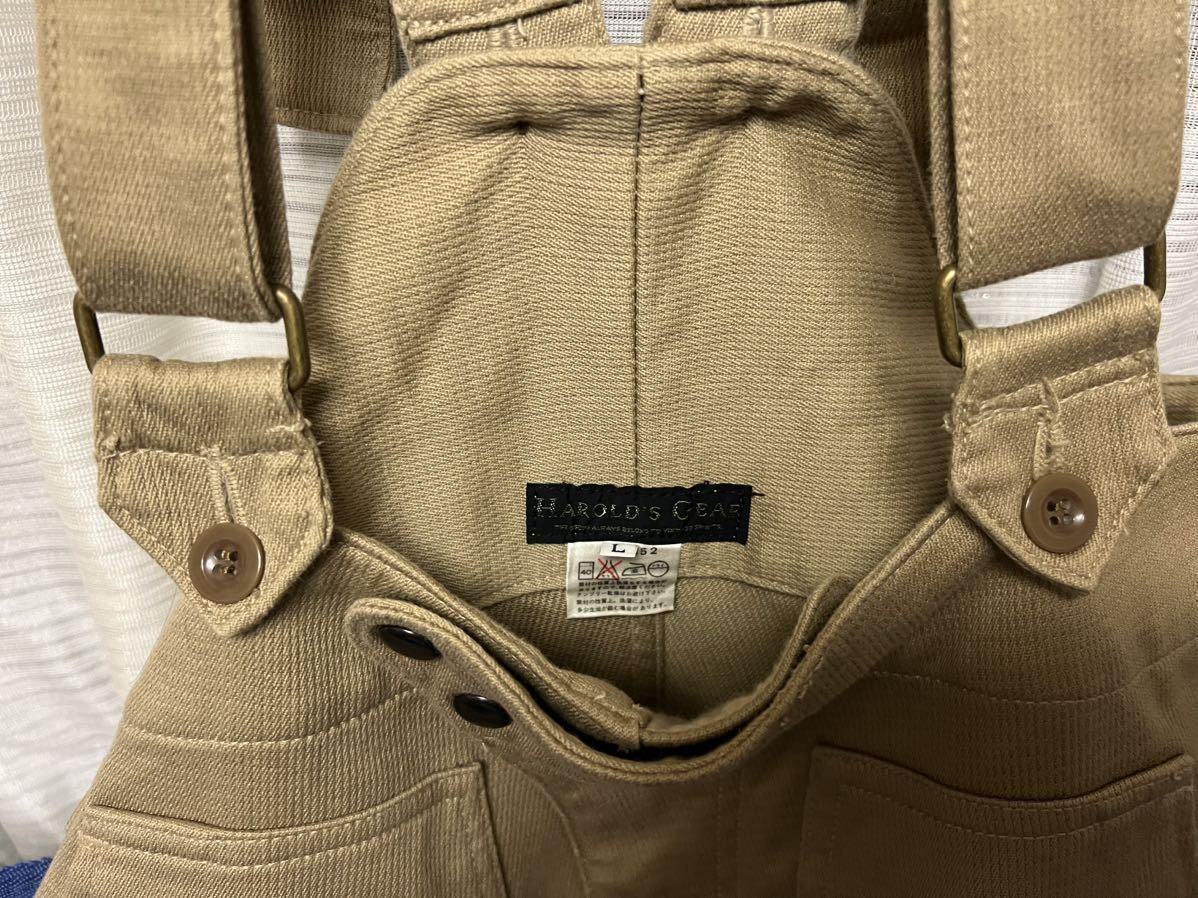 Harold Daniell レザー オーバーオール ハロルズギア